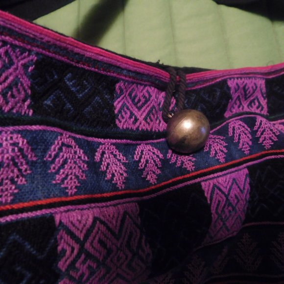 Colorful BOHO hippie bag purse EUC - Picture 4 of 8